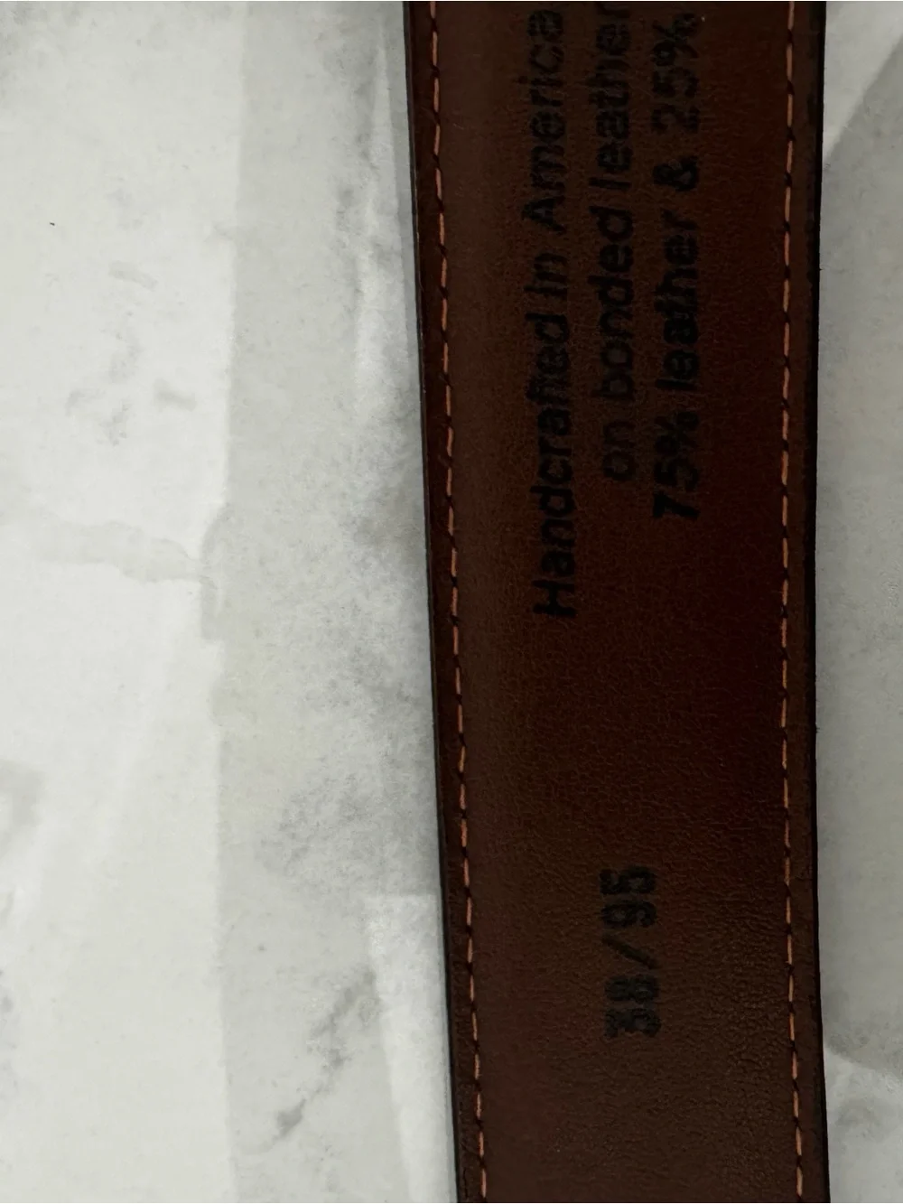 Classic Black Leather Belt with Brass Buckle - Men's Accessory